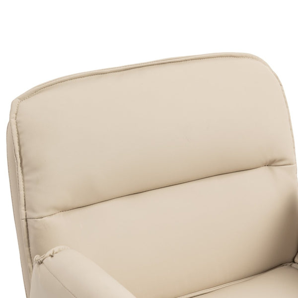 English Elm Stylish Barrel Swivel Accent Chair Upholstered Seat with Storage for Vanity or Dining W3248P424650