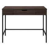 OSP Home Furnishings Contempo Sit-To-Stand Desk Ozark Ash