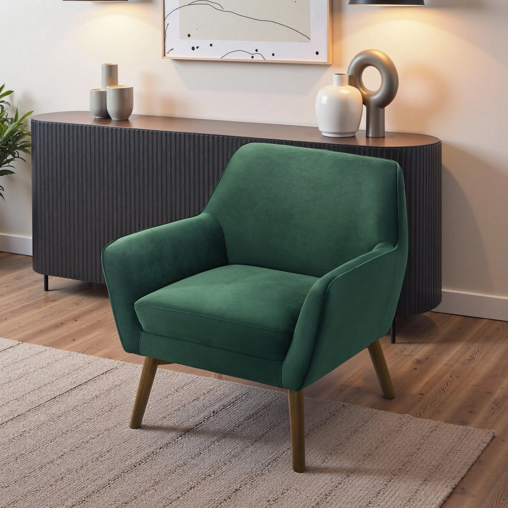 English Elm Mina Italian Inspired Vegan Leather Swivel Barrel Lounge Chair for Modern Living B183P423287