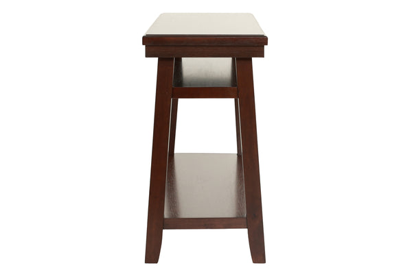 English Elm Bold Modern Walnut Console Table with Open Shelf, Solid Rubberwood Legs, 47" x 16" x 30" for Living Room B011P396187