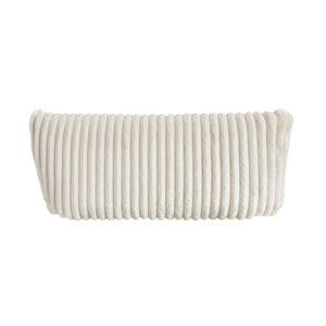 English Elm Beige Corduroy Reclining Swivel Glider Chair with 360° Rotation, Plush Cushioning & Smooth Motion B011P383305