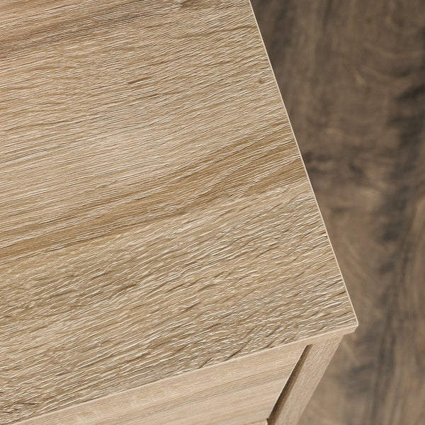 English Elm 4-Drawer Chest In Warm Brown Finish - Modern Design For Stylish Storage & Organization In Any Space B356P367931