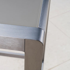 English Elm Christopher Knight Home® - Outdoor 5-Piece Aluminum Bar Set with Glass Top, Gray Wicker Seats, Rust-Resistant, Weatherproof Comfort 60011.00-4_60013.00