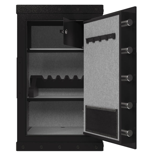 English Elm Three-Lock Digital Steel Safe With Biometric Access | Secure Storage For Home & Office Valuables W396P307334-GIGA