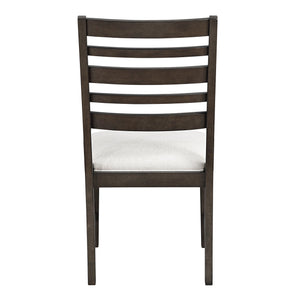 English Elm Classic 5-Piece Dining Set With Expandable Table & 4 Upholstered Chairs In Dark Espresso Finish B011S01903