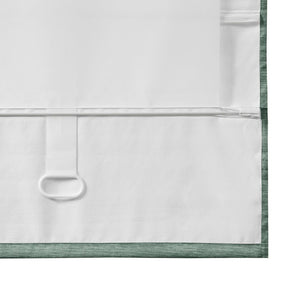English Elm Printed Faux Silk Room Darkening Cordless Roman Shade | OEKO-TEX, Thermal Foam Backing, Easy Care B035129684