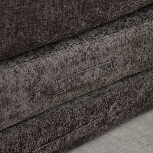 English Elm Comfy Convertible Folding Mattress Couch with Chenille Fabric, Space-Saving Floor Sofa Bed for Small Spaces Gray W1143P364840