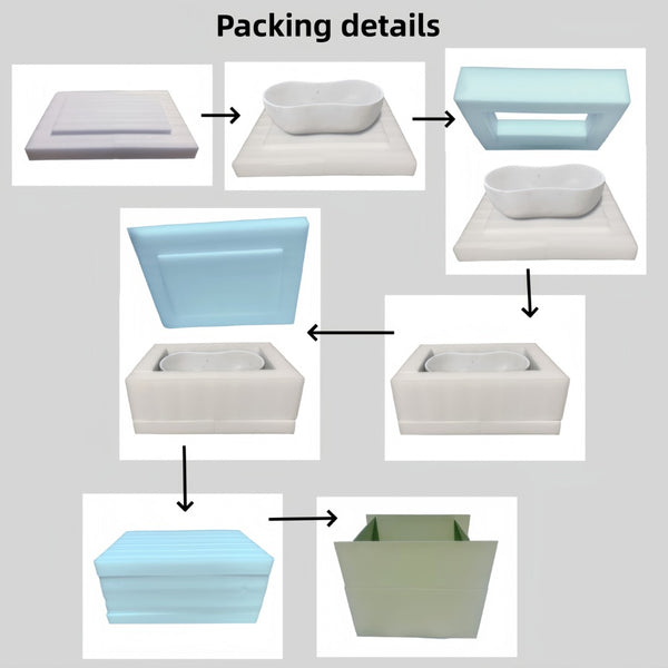 English Elm White Natural Marble Vessel Sink - Handcrafted Elegance With Semi-Polished Finish For Luxurious Bathrooms W1696P333269-GIGA