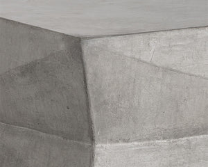 Sunpan NIRAN Modern End Table with Hand-Sprayed Ombré Finish - Versatile Accent for Any Space 103223