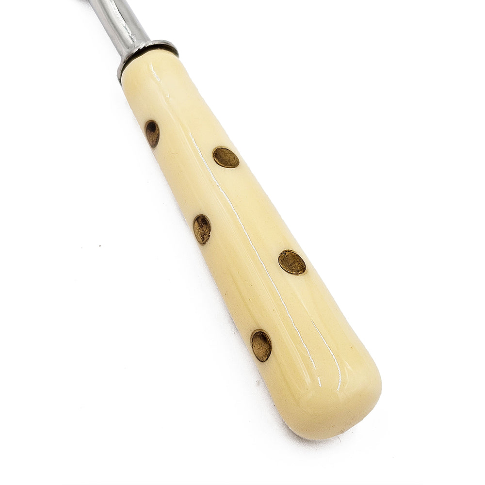 English Elm S/4 Alice Collection Forks in Gift Box — Resin Handles with Metallic Dot Accents, Sparkling Tableware Set W2078P284546