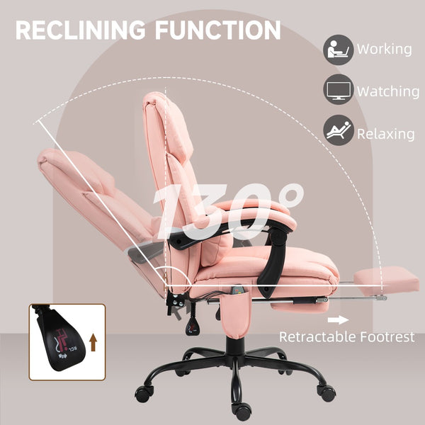English Elm Premium High Back Pu Leather Executive Chair with Foam Cushion and Swivel Base T3971P407970