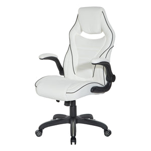 OSP Home Furnishings Xeno Gaming Chair White
