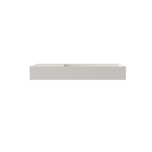 English Elm Stone Resin Rectangular Vessel Basin Sculptural Vanity Sink for Modern Bathrooms W2704P366352