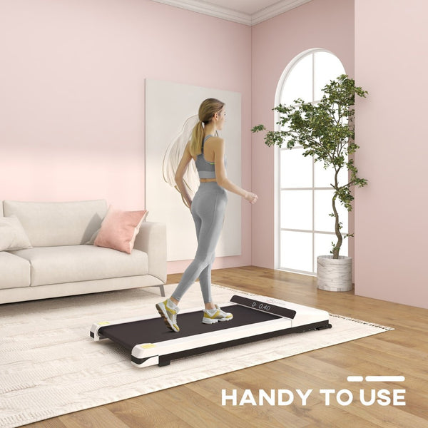 English Elm Soozier Walking Pad Treadmill Slim Portable Under Desk Design with Led and Remote W2225P200742