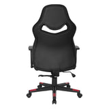 OSP Home Furnishings Eliminator Gaming Chair Red