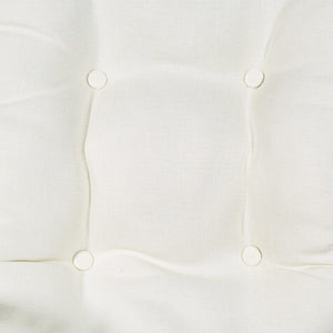 OSP Home Furnishings Tahiti Rattan Swivel Rocker White