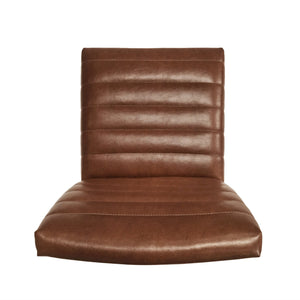 English Elm Christopher Knight Home® - 5-Pieces Upholstered Dining Set with Rubberwood Frame — Mid-Century Modern Fabric Chairs & Table 59" Black + Dark Walnut,Brown,Cognac 73471.00PUCOGN_4_N768P247991W