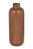 Christopher Knight Home® - Noble House - Beckwith Handcrafted Aluminum Bottle Vase, Burnt Copper