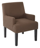 OSP Home Furnishings Main Street Guest Chair Chocolate