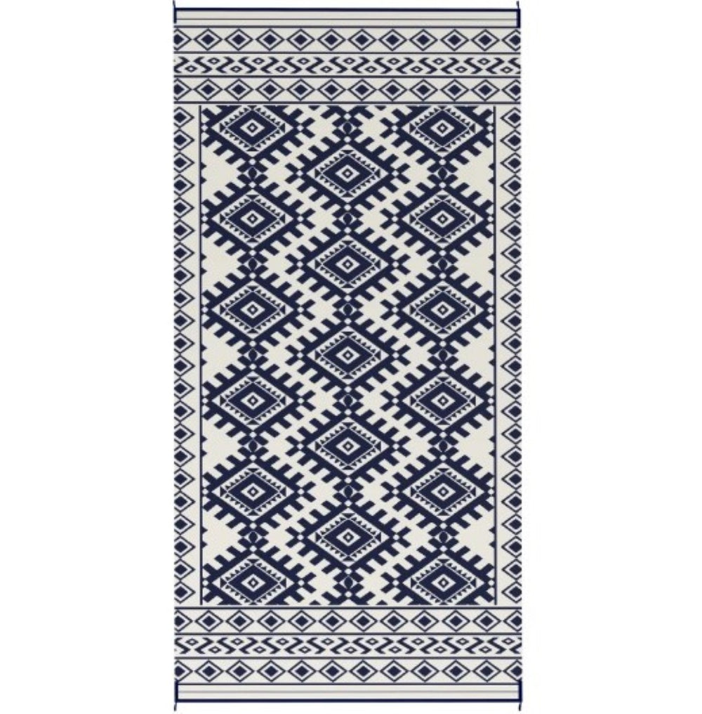 English Elm Portable Reversible Outdoor Rug Polypropylene Uv Resistant Patio Camping Mat T3971P421520