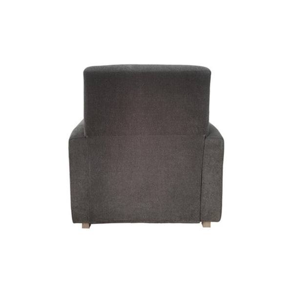 English Elm Recliner Chair with Solid Oak Legs and High Resilience Foam for Modern Living Rooms B035P148252