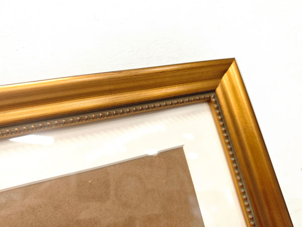 English Elm 18x24 Solid Wood Picture Frame with Replaceable Canvas, Acrylic Glass, Sturdy Backboard for Elegant Wall Decor Gold T3976P383244