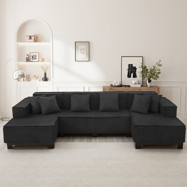 English Elm Swivel Barrel Accent Chair Chenille Tufted Round Club Seat for Living Room Lounge Black N719S002220B