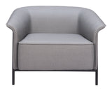 Burry Accent Chair Slate Gray 110116 Zuo Modern