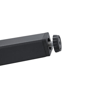 English Elm 4-pack PU dining chairs with ergonomic buckle backrest, high-density sponge seat, gold metal legs elegant luxury White+Black W1151P295718