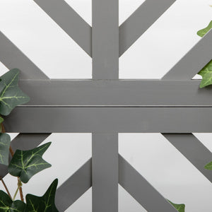 English Elm Outsunny Two-Tier Elevated Garden Bed With Trellis - Perfect For Vegetables, Herbs, And Flowers! W2225P174415-GIGA