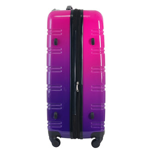 English Elm Hardshell Polycarbonate 3 Piece Luggage Set Spinner Wheels Tsa Lock Expandable Travel Multicolor Purple N732P184448Z