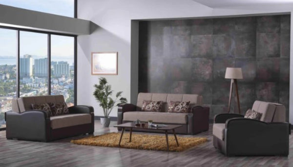 English Elm Primenest Upholstered Convertible Armchair With Storage - Stylish Sleeper For Small Spaces B030P305106-GIGA