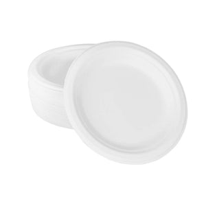 English Elm Royalty Eco Premium Pfas Free 10 Inch Disposable Plates Grease Resistant Bulk 500 Pack B2762P477026