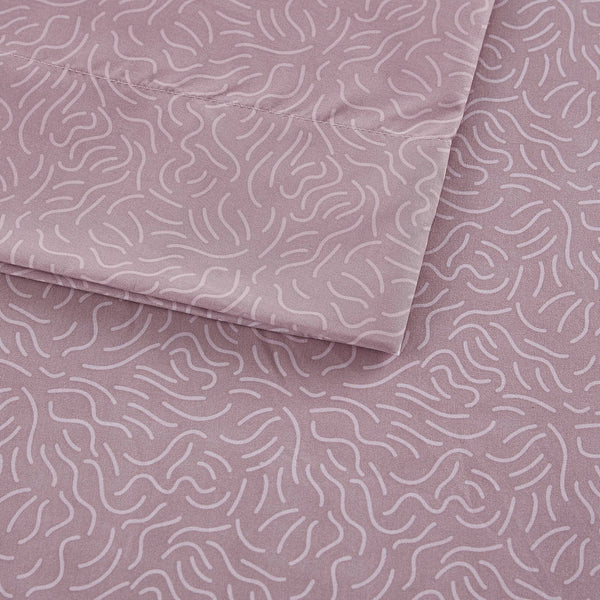 English Elm Printed Cotton Flannel Sheet Set Queen - Ultra-Soft Brushed Fabric, Deep Pocket Fitted, Cozy Warmth Pink 11.81 L x 9.84 W x 3.94 H B035P294483