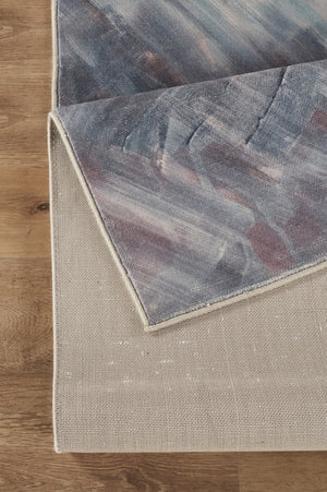 English Elm Artistic Slate Low Pile Large Area Rug for Living and Dining Rooms Machine Made Turkey B186P428938