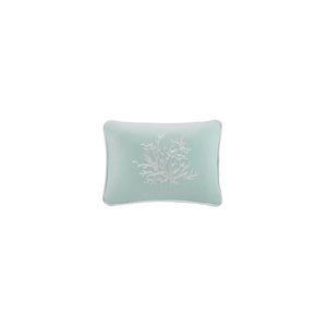 Harbor House Coastline Coastal Oblong Pillow HH30-402A Aqua