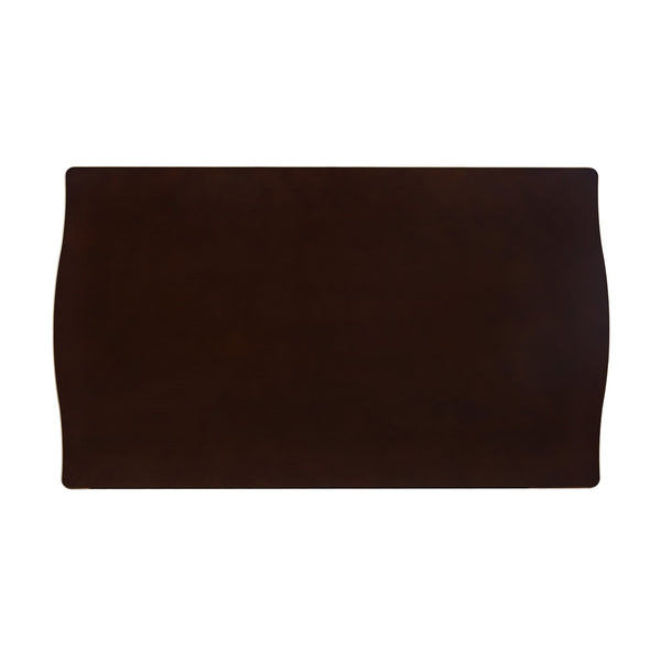 English Elm 6-Piece Kitchen Dining Set with 60" Rectangular Table, Tufted High-Back Chairs & Bench, Durable Wood Espresso N752S001080P