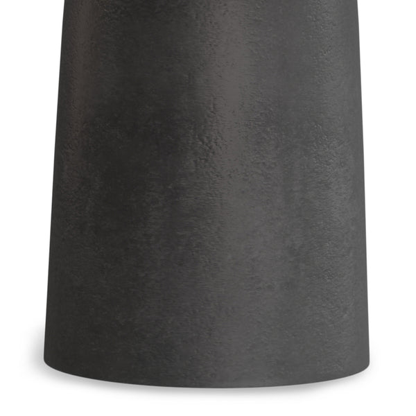 English Elm Zachary Cast Aluminum 2-Piece Coffee Table Set in Graphite & Black Nickel – Handcrafted, Textured Chic B136P239030