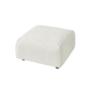 English Elm Modern Curved Accent Chair Plush Cloud Cushioning Sculptural Form for Any Room N767P399473B