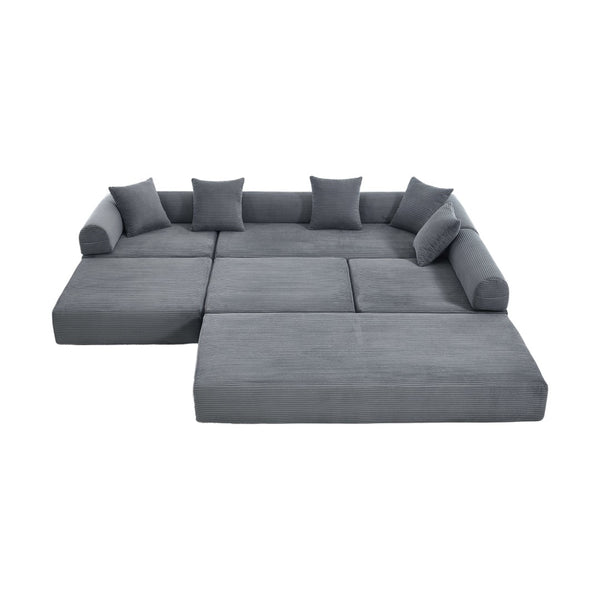 English Elm United We Win Convertible Sofa Bed - Plush Corduroy With Memory Foam, Perfect For Small Spaces! W1568S00252-GIGA
