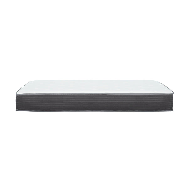 English Elm 8 Hybrid Queen Mattress with 7.1in Pocket Coils, Gel Memory Foam Cooling, Soft Euro Top, Rolled Boxed B011P217869