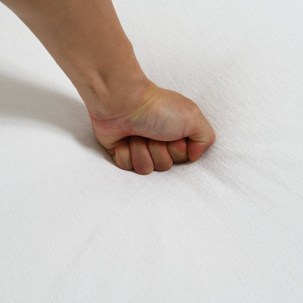 English Elm Oversized Mid-Century Chenille Accent Chair with 7" Memory Foam Seat, Solid Wood Legs, Durable Upholstery Ivory W2671P292061