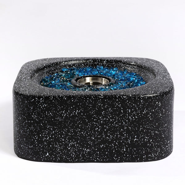 English Elm Tabletop Ethanol Fire Pit - Portable Indoor/Outdoor Clean-Burning Flame, Stylish Decor & Warmth! W853P154498-GIGA