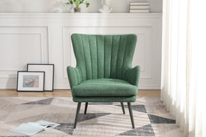 OSP Home Furnishings Jenson Chair Green