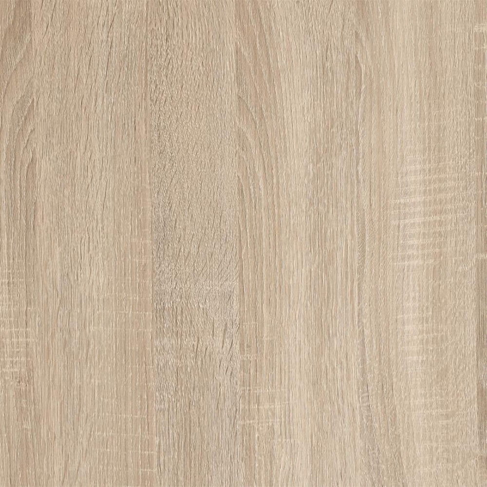 English Elm Round Engineered Wood Side Table With Bottom Shelf – Farmhouse Charm & Versatile Natural Finish B016P379371-GIGA