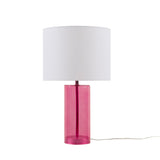 510 Design Neonova Transitional Glass Table Lamp 5DS153-0051 Pink