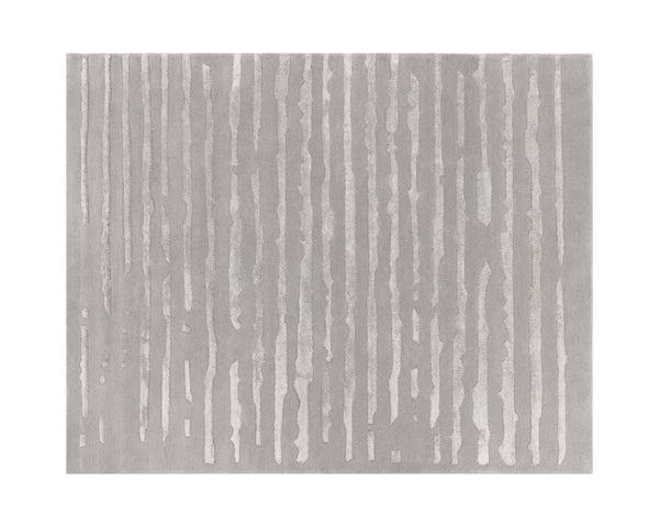 Sunpan Tazma Hand-Tufted Wool-Blend Rug - Unique Artisan Craftsmanship with Charismatic Taupe Design 8' X 10'