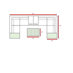 English Elm Fully Assembled Rattan Wicker Patio Seating Set For 4 - Stylish, Durable & Easy Care Furniture! B120S00268