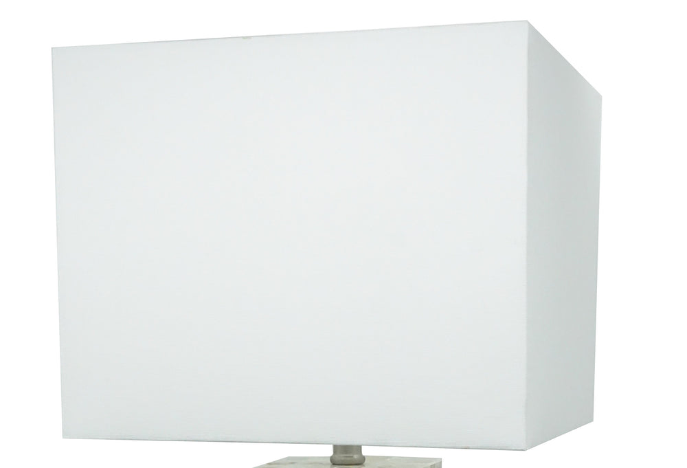 English Elm Modern Mother-of-Pearl Mosaic Table Lamp 2pc Set – Chrome Base, Touch LED, USB Port, Soft Diffused Glow B2741P370422