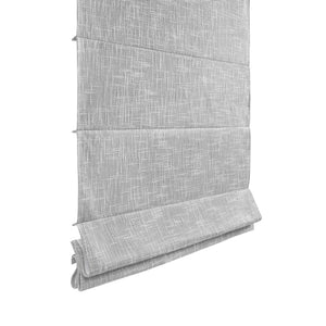 English Elm 1-piece Cordless Roman Shade Linen Look Blackout Polyester Viscose Bedroom Window B035P437524